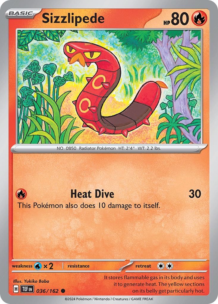 Sizzlipede 036/218 Common