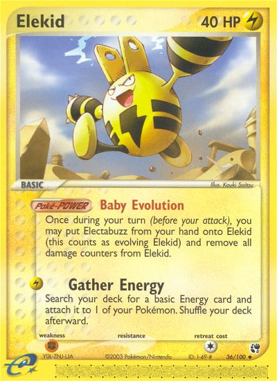 Elekid 036/100 Uncommon