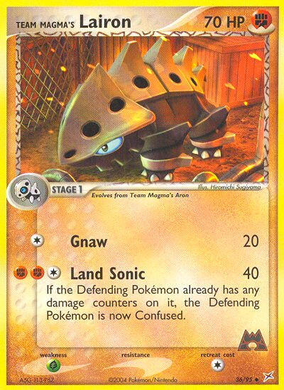 Team Magma's Lairon 036/97 Uncommon