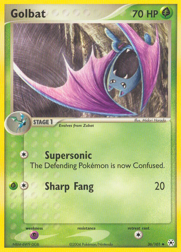 Golbat 036/102 Uncommon