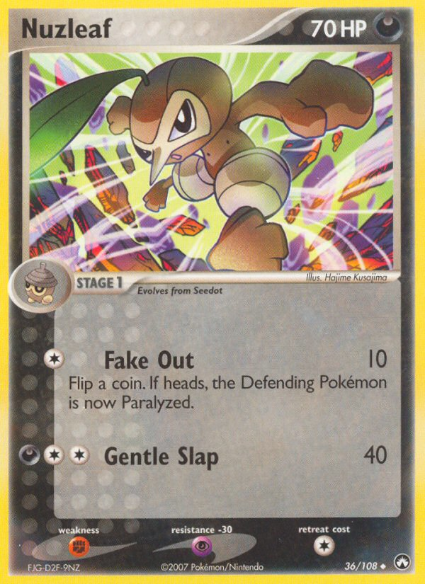 Nuzleaf 036/108 Uncommon