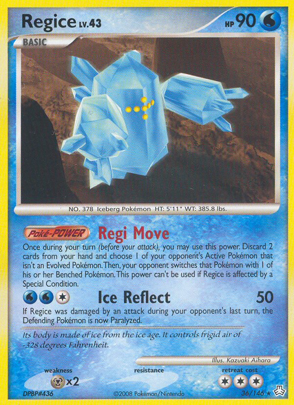 Regice 036/146 Rare