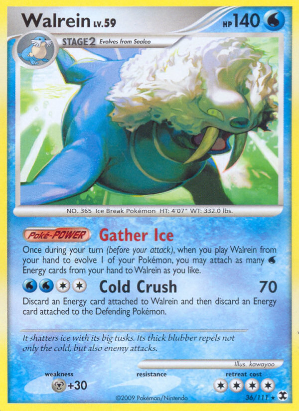 Walrein 036/120 Rare