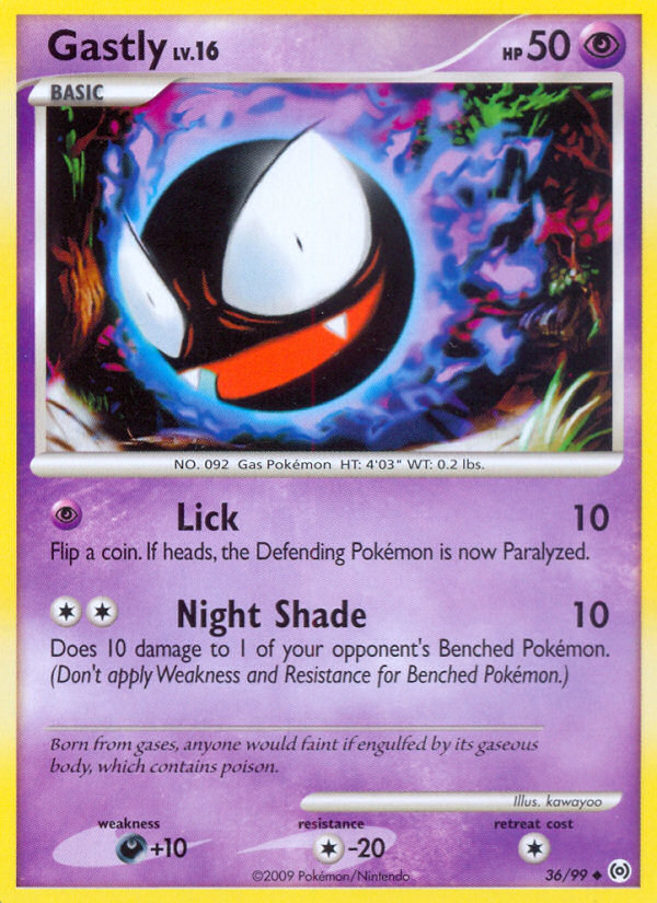 Gastly 036/111 Uncommon