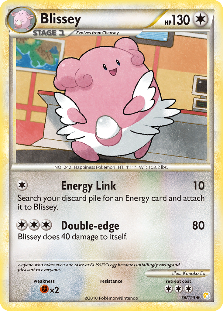 Blissey 036/124 Uncommon