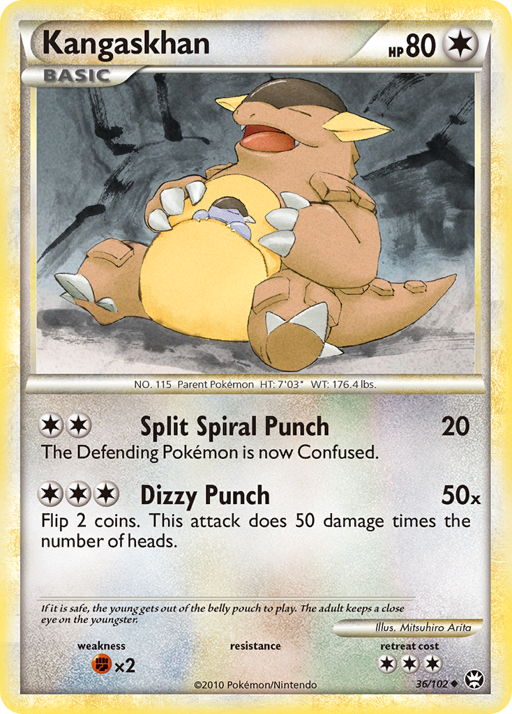 Kangaskhan 036/103 Uncommon