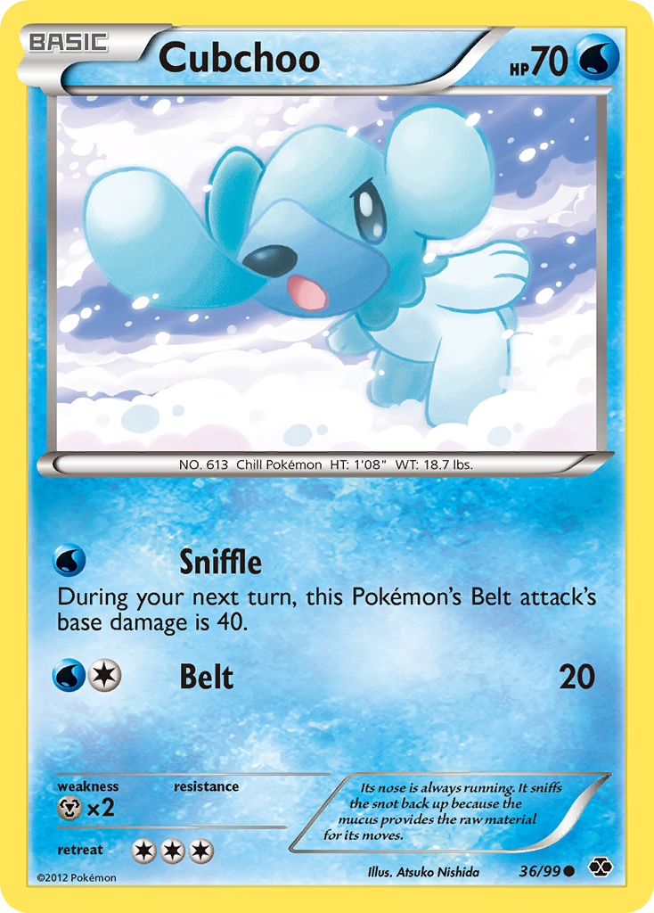 Cubchoo 036/103 Common