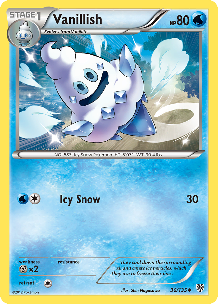 Vanillish 036/138 Uncommon
