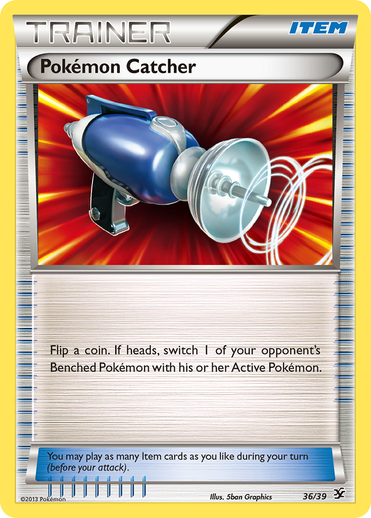 Pokémon Catcher 036/39 Unknown