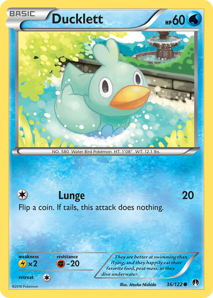 Ducklett 036/126 Common