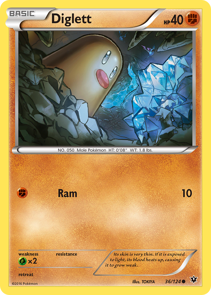 Diglett 036/129 Common