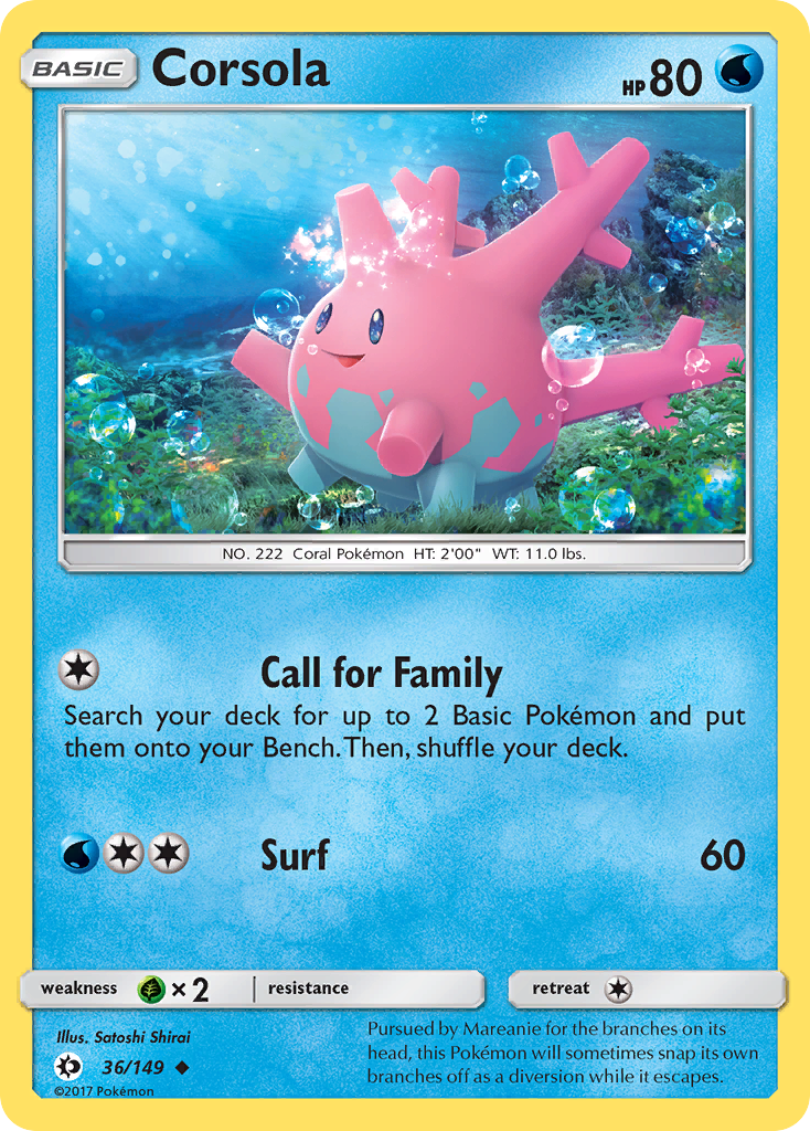 Corsola 036/173 Uncommon