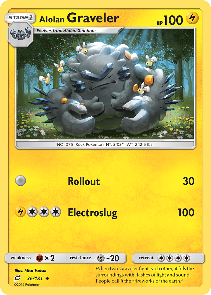 Alolan Graveler 036/198 Uncommon