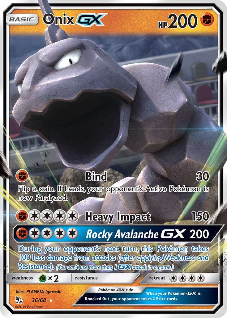 Onix-GX 036/69 Rare Holo GX
