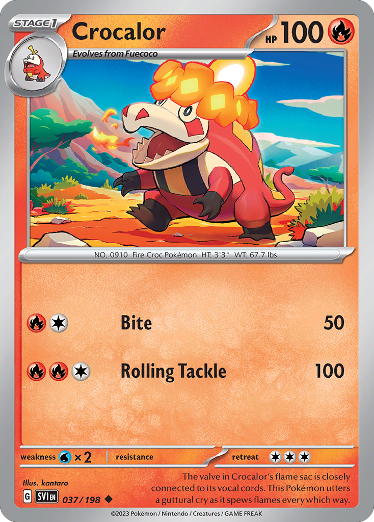 Crocalor 037/258 Uncommon