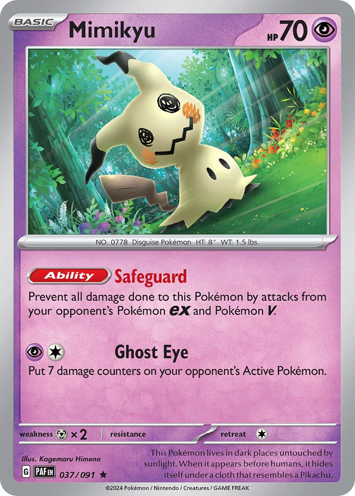 Mimikyu 037/245 Rare