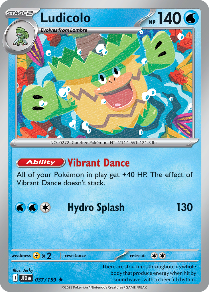 Ludicolo 037/190 Rare
