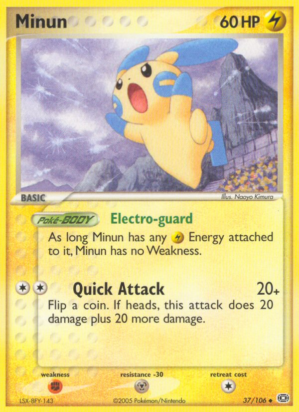 Minun 037/107 Uncommon