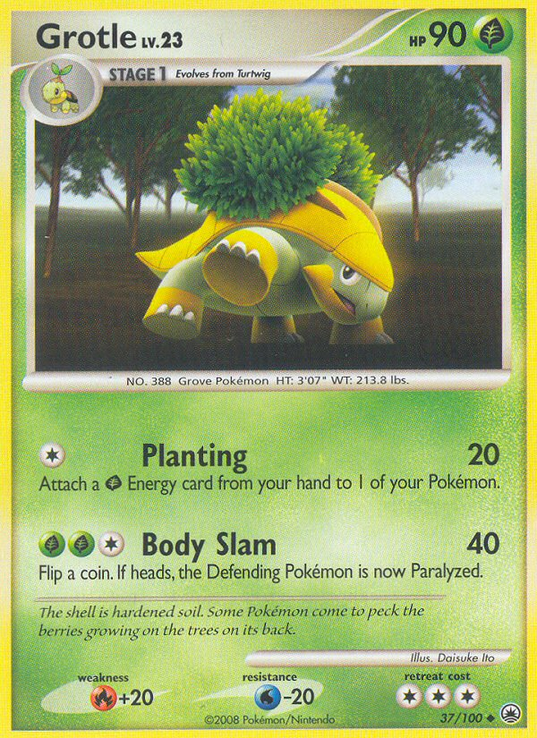 Grotle 037/100 Uncommon