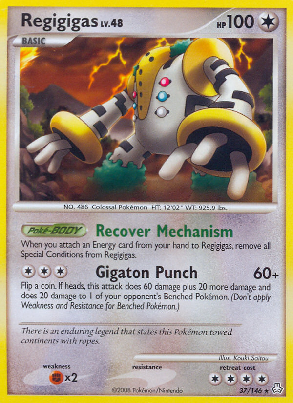Regigigas 037/146 Rare
