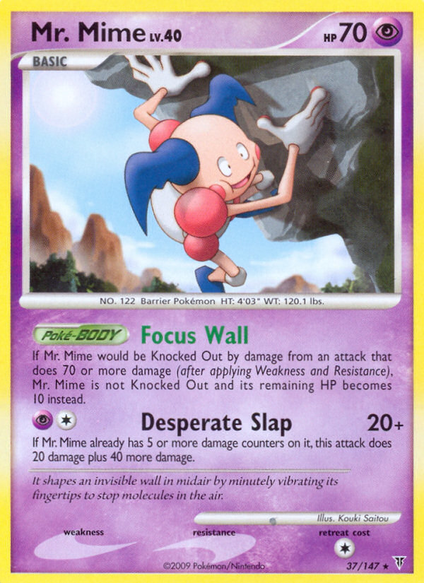 Mr. Mime 037/153 Rare