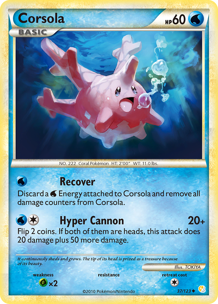 Corsola 037/124 Uncommon