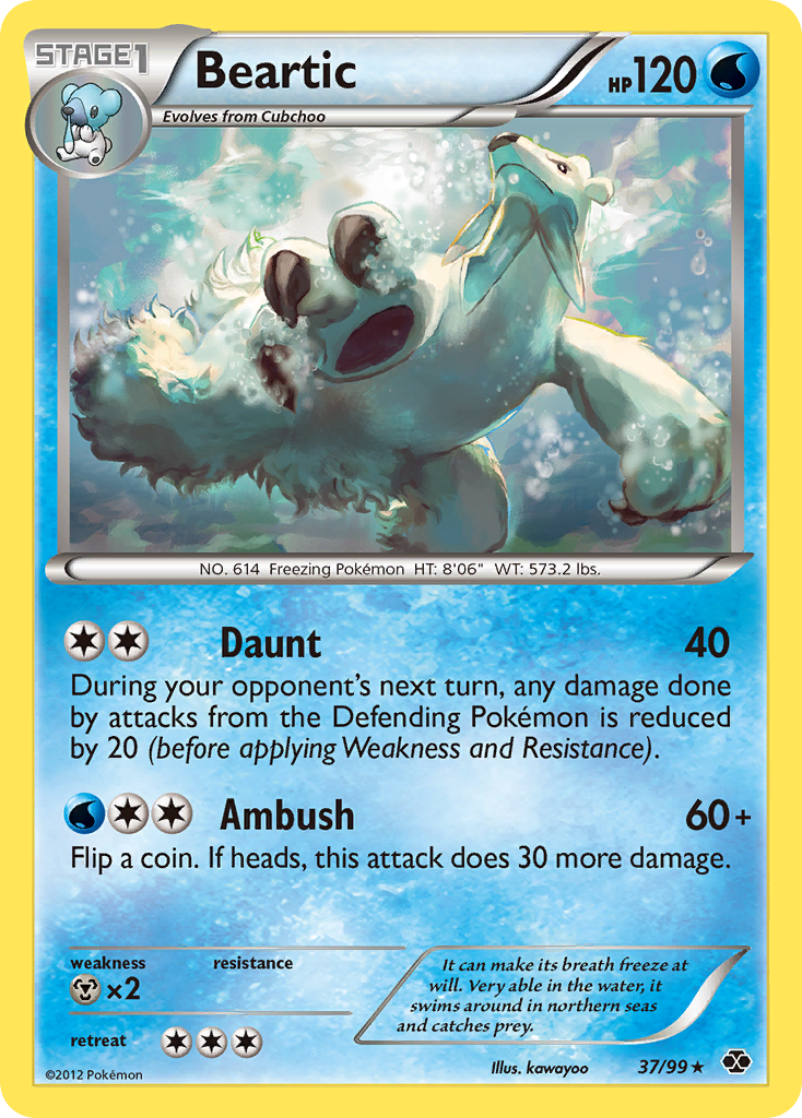 Beartic 037/103 Rare