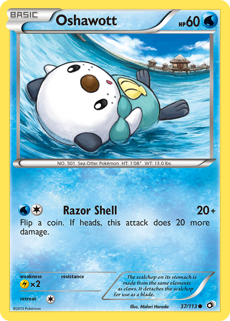 Oshawott 037/140 Common