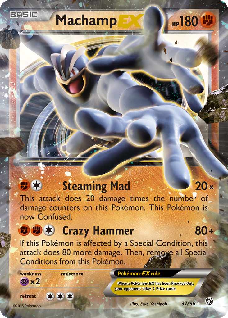Machamp-EX 037/100 Rare Holo EX