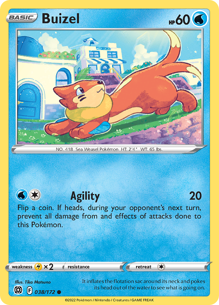 Buizel 038/186 Common