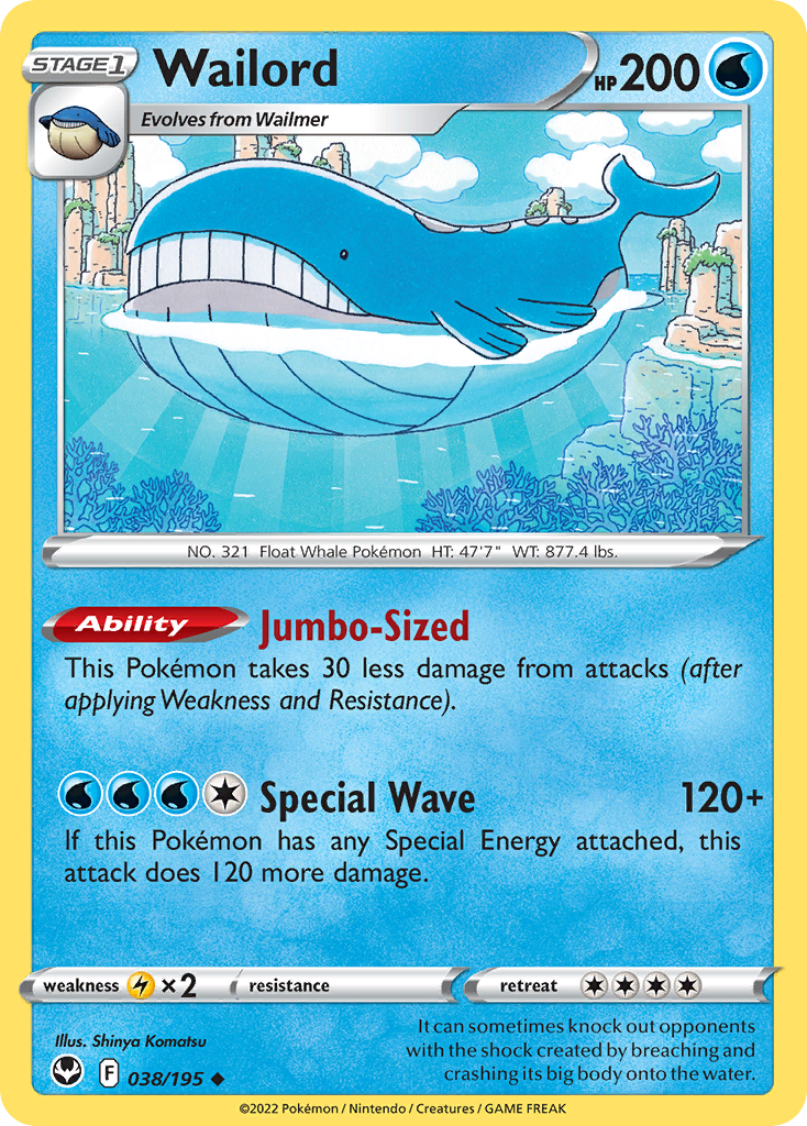 Wailord 038/215 Uncommon