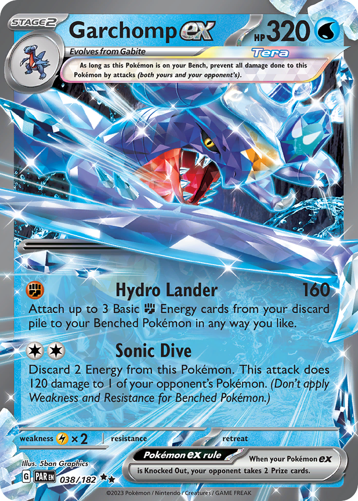 Garchomp ex 038/266 Double Rare