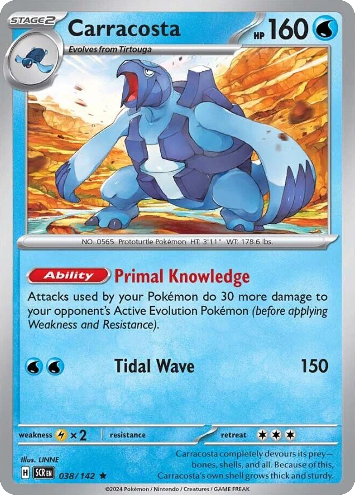 Carracosta 038/175 Rare