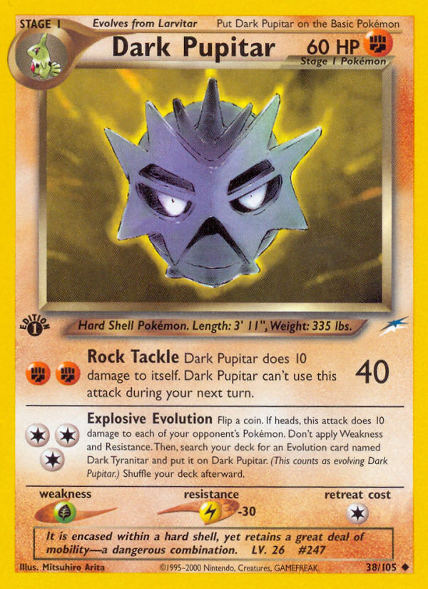 Dark Pupitar 038/113 Uncommon