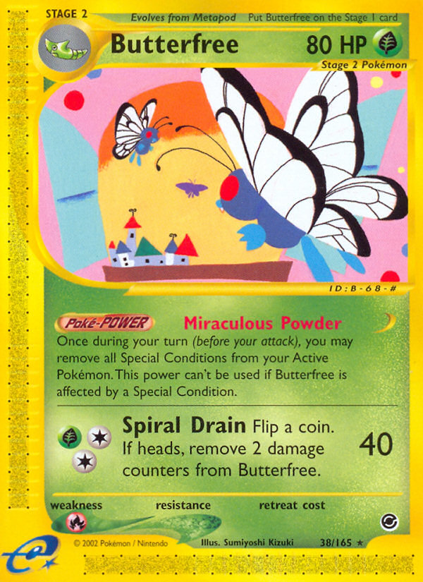Butterfree 038/165 Rare