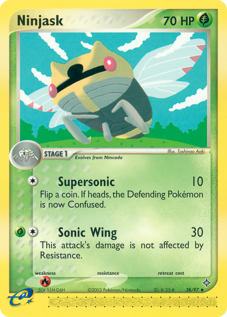 Ninjask 038/100 Uncommon