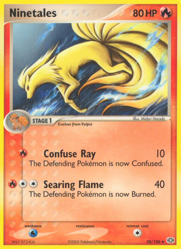 Ninetales 038/107 Uncommon