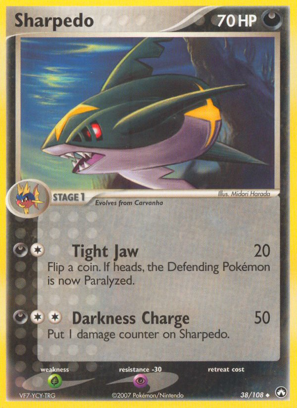 Sharpedo 038/108 Uncommon