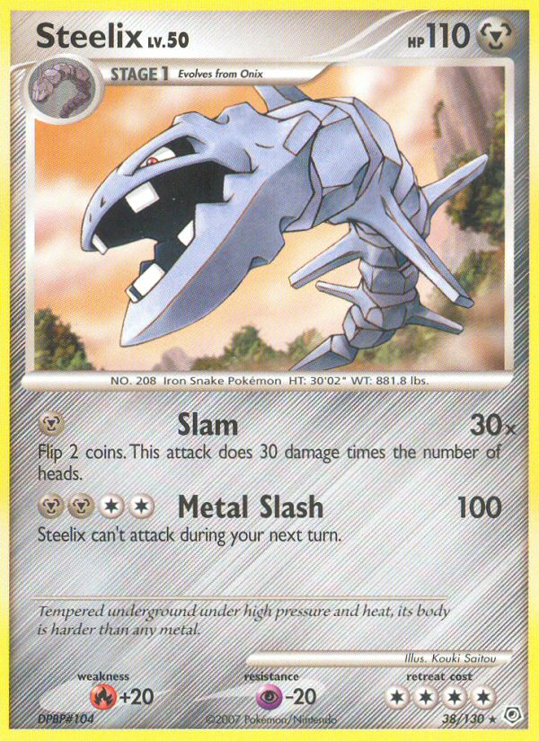 Steelix 038/130 Rare