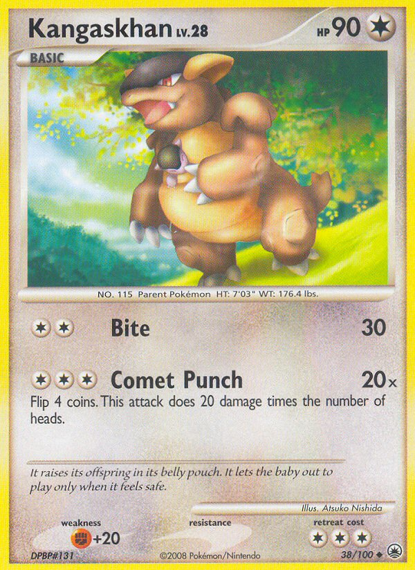 Kangaskhan 038/100 Uncommon