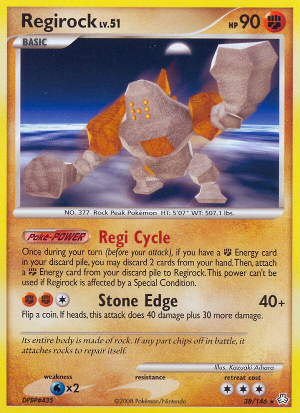 Regirock 038/146 Rare