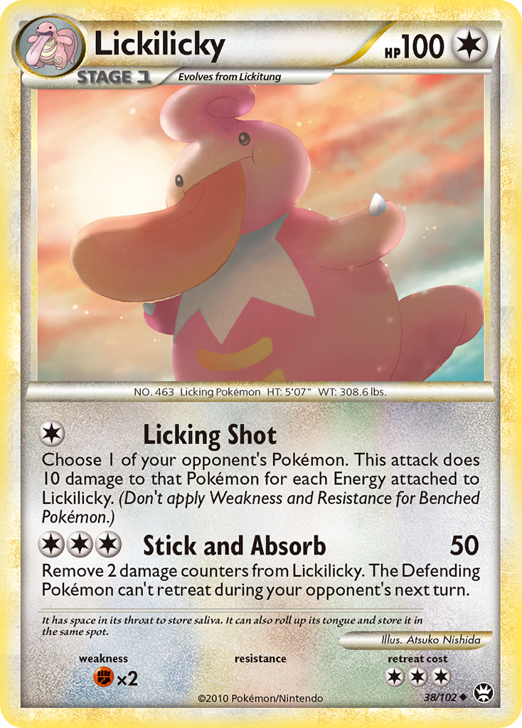 Lickilicky 038/103 Uncommon