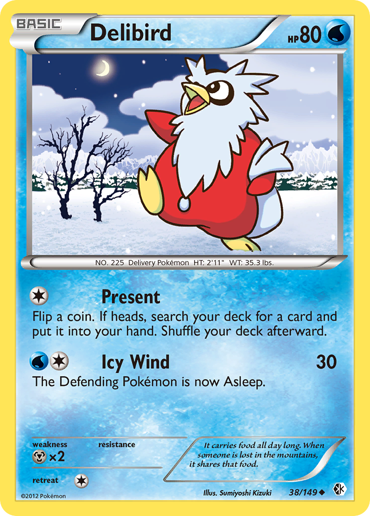 Delibird 038/153 Uncommon