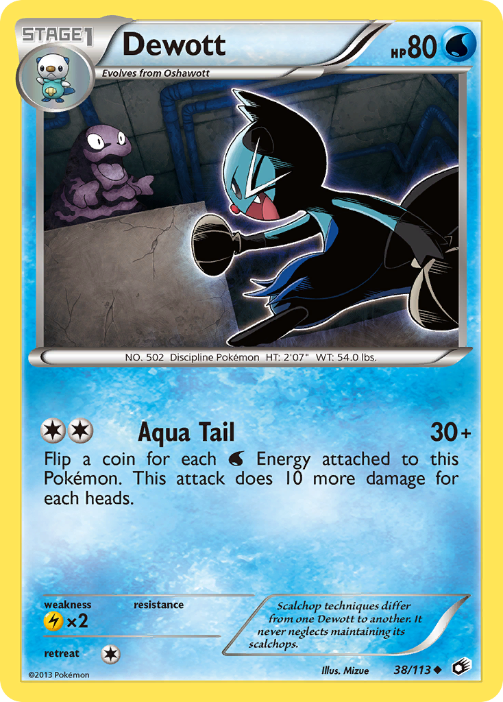 Dewott 038/140 Uncommon