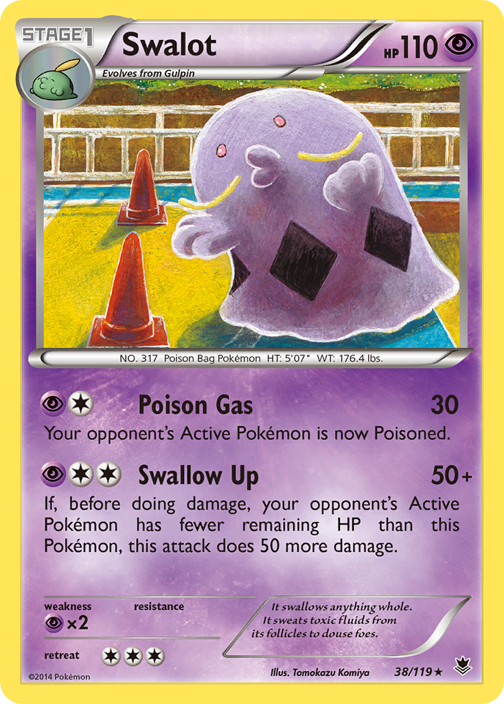 Swalot 038/124 Rare
