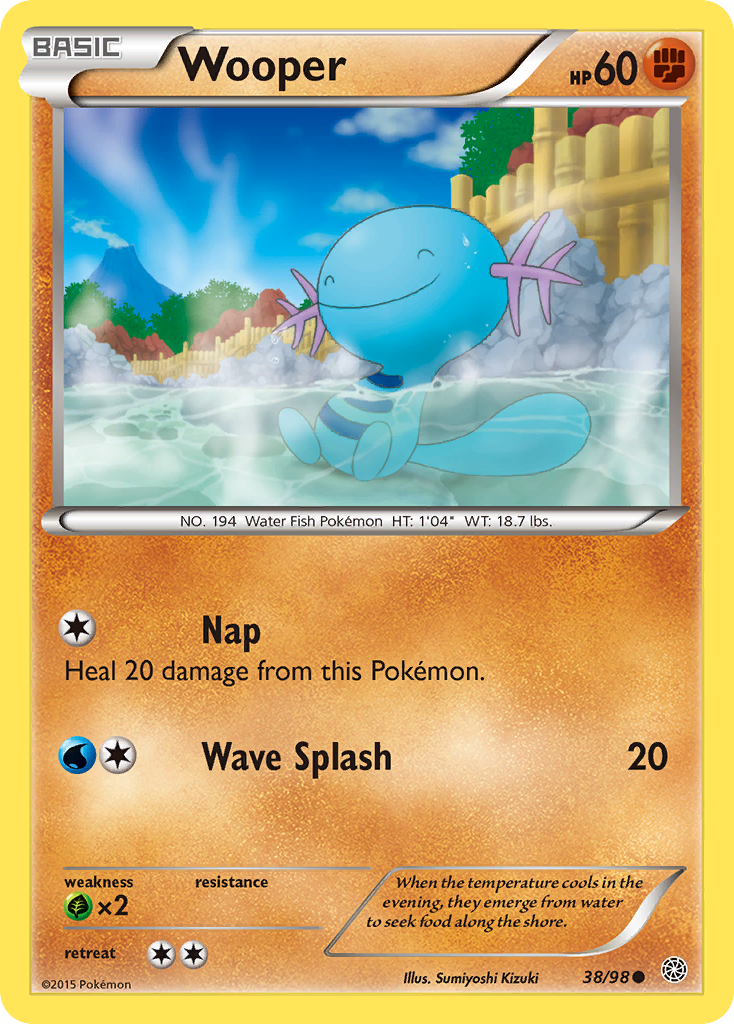 Wooper 038/100 Common
