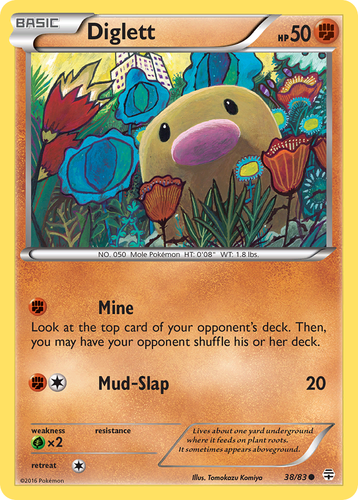 Diglett 038/117 Common