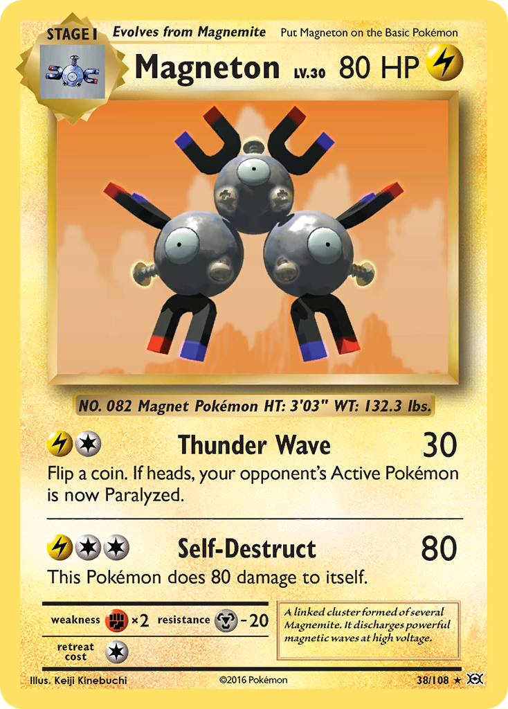 Magneton 038/113 Rare Holo