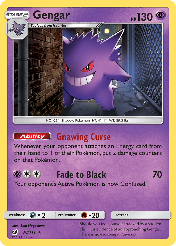 Gengar 038/126 Rare Holo