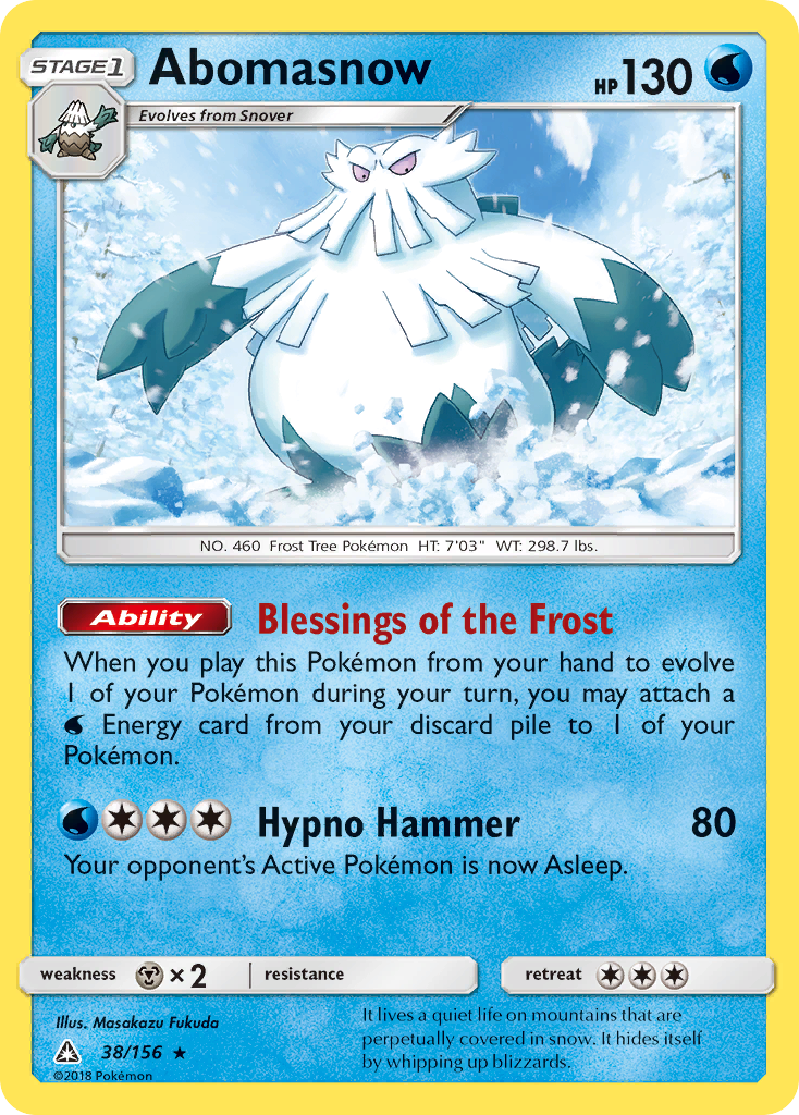 Abomasnow 038/178 Rare
